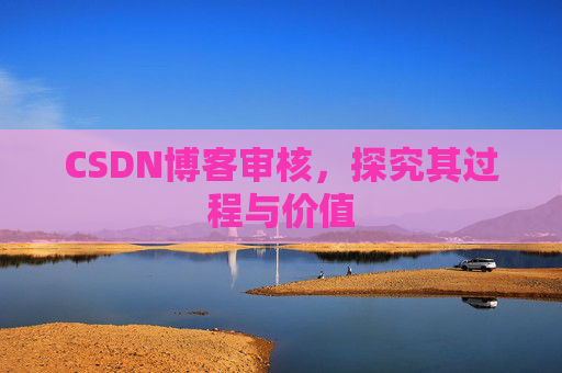 CSDN博客审核,探究其过程与价值